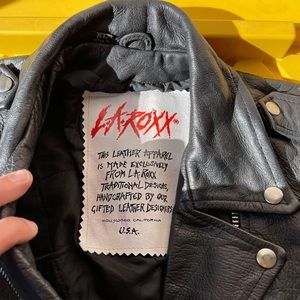LA ROXX leather jacket